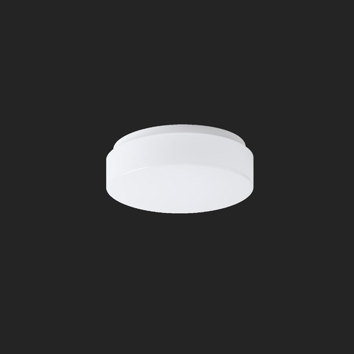 Kruhová - OS DEL56784 DELIA 1A stropní/nástěnné plastové svítidlo bílá IP54 4000 K 1W LED (původní kód OS 56784) - OSMONT - foto 1