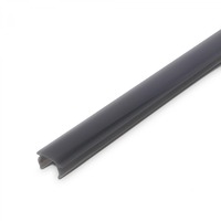 Plexi pro Al profily - BRI 8024005 BRILONER Pimp your panel difuzor 14-15mm pro nástěnné panely, 130cm, zkrátitelný, klipový, černá 8024005