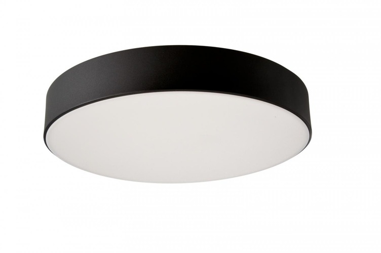 Kruhová - IMPR 348199 Deko-Light stropní přisazené svítidlo Menkar 400 mm 41 W 3000/4000 K 3200 lm tmavě černá RAL 9005 - foto 1