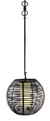 Závěsná - IMPR 836020 Kapego dekorativní svítidlo Velorum 230V E27 1x max. 18W černá - LIGHT IMPRESSIONS - foto 1