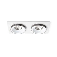 Hranatá - RED R14583 SHARM LED vestavné světlo, sady bílá černý chrom - RED - DESIGN RENDL