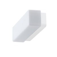 Hranatá - OS FLO59725 FLORA 2 stropní/nástěnné skleněné svítidlo bílá IP43 4000 K 8W LED - OSMONT