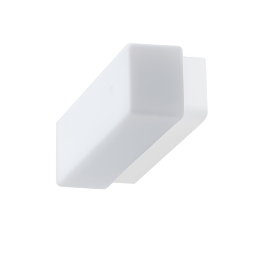 Hranatá - OS FLO59725 FLORA 2 stropní/nástěnné skleněné svítidlo bílá IP43 4000 K 8W LED - OSMONT - foto 1