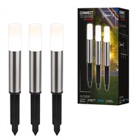 Connect To Shine - BRI 3926032 CONNECT TO SHINE prodlužovací sada Junca 3ks LED venkovních sloupkových svítidel, IP44 - BRILONER