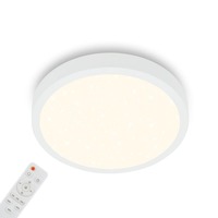 Kruhová - BRILO 3704-016 CCT LED přisazené svítidlo pr. 38 cm, 22 W, 2900 lm, bílé - BRILO