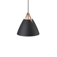 Kónická - NOR 84343003 Závěsné svítidlo Strap 36 1x40W E27 černá - NORDLUX