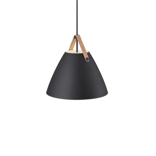 Kónická - NOR 84343003 Závěsné svítidlo Strap 36 1x40W E27 černá - NORDLUX - foto 1