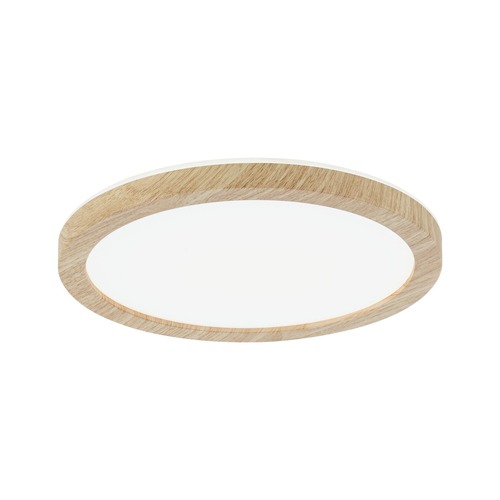 Kruhová - P 71032 LED Panel Atria Shine Backlight IP44 kruhové 190mm 11,2W 4000K design dřevo - PAULMANN - foto 1