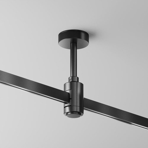 Lištové Magnetic Maytoni Flarity - M TRA156C-S1-B Upevnění ke stropu krátké 78 mm pro magnetickou lištu 24 V Flarity TRA156C-S1-B - MAYTONI - foto 1