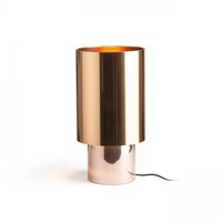 Stolní lampy dekorační - RED R13322 AMERICANO stolní měděná fólie měď 230V E27 28W - RED - DESIGN RENDL