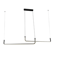 LED přívěšek - Závěsná LED lampa 25W Sand Black