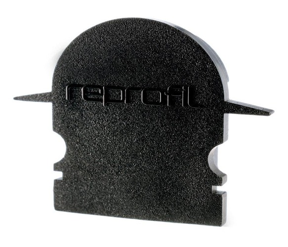 Krytky pro Al profily - IMPR 979652 Koncovka R-ET-02-15 černá 30 mm 2 ks - LIGHT IMPRESSIONS - foto 1