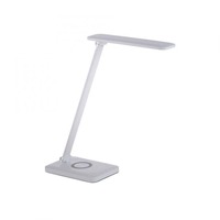 Stolní lampy pracovní - LD 14415-16 Stolní lampa FLORENTINA LED bílá CCT 5W 680lm s dobíjením mobilu - LEUCHTEN DIREKT / JUST LIGHT