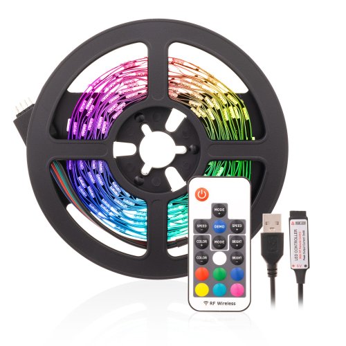 Sady LED pásků - Sada LED pásku USB RGB 4m 20W - foto 1