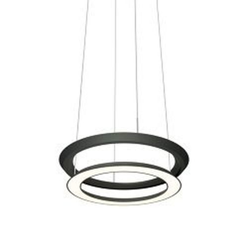 Kruhová - OL G71-830-10-23/23 Závěsné svítidlo YANO matná černá 4450lm 51,5W Tunable white 2200-5000K Casambi - OLIGO - foto 1