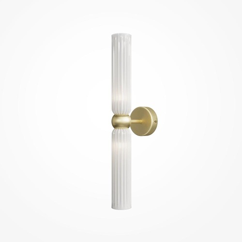 Dekorativní - M MOD302WL-02W1 Nástěnné svítidlo Antic G9 2x28W zlatá/bílá kov - MAYTONI - foto 1