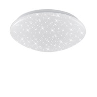 Kruhová - BRI 3360016 LED stropní svítidlo hvězdné nebe, pr. 28 cm, 12 W, bílé (starý kód: BRI 3360-016) - BRILONER