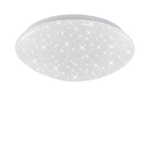Kruhová - BRI 3360016 LED stropní svítidlo hvězdné nebe, pr. 28 cm, 12 W, bílé (starý kód: BRI 3360-016) - BRILONER - foto 1