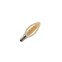 E14 - LA 1008648 LED C35 LED-žárovka, zlatá, E14, 2W, 2200K - BIG WHITE (SLV)