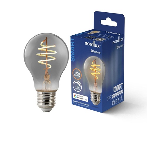 E27 - NOR 2280012747 Smart E27 A60 1800K LED žárovka kouřová - NORDLUX - foto 1