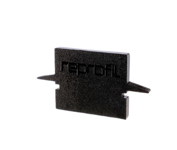 Krytky pro Al profily - IMPR 979122 Koncovka H-ET-01-08 černá 23 mm 2 ks - LIGHT IMPRESSIONS - foto 1