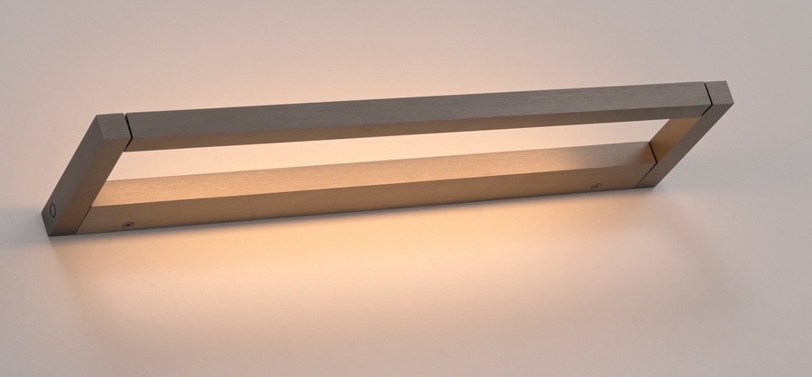 Podélná - PN 9113-15 Nástěnné svítidlo PURE Puro LED 17W 3000K platina - PAUL NEUHAUS - foto 1