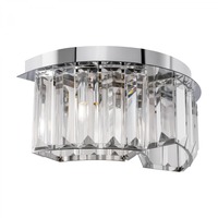 Dekorativní - M MOD083WL-02CH VÝPRODEJ Nástěnné svítidlo Colline 2x40W chrom křišťál ocel - MAYTONI