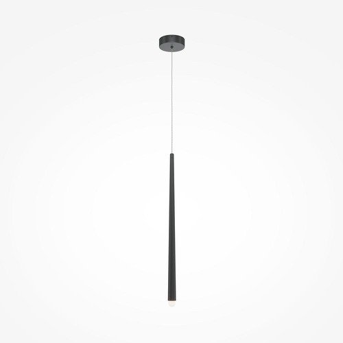 Subtilní - M MOD132PL-L6BK Závěsné svítidlo Cascade 6W nastavitelná bílá 400lm černý hliník  - MAYTONI - foto 1