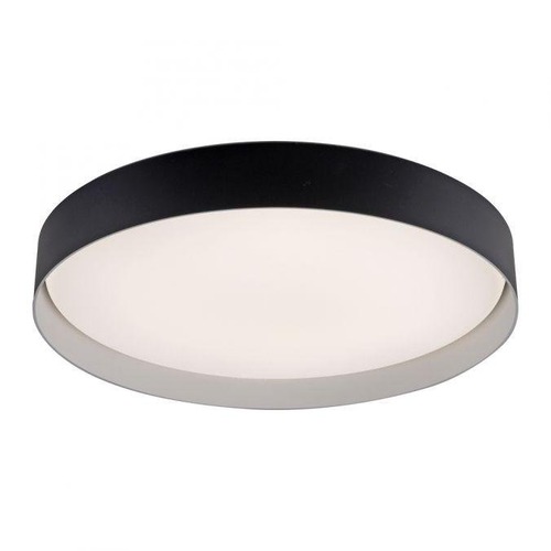 Kruhová - LD 14595-18 Kolekce Schöner Wohnen LED stropní svítidlo TAVOLI, černá, kruhové průměr 49cm, stmívatelné, dálkový ovladač, 2700-6500K - JUST LIGHT - foto 1