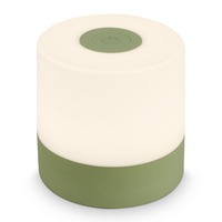 Na stůl - BRILO 7461019 LED nabíjecí stolní lampa, 7 cm, 2W, 150lm, zelená - BRILO