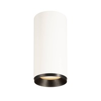 Downlight - LA 1004326 NUMINOS® CL PHASE L vnitřní LED přisazené stropní svítidlo bílá/černá 3000 K 24° - BIG WHITE (SLV)