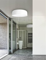 Kruhová - NV 526805 Stropní svítidlo PERLETO stropní svítidlo matná bílá ocel E27 3x12W - NOVA LUCE