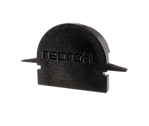 Krytky pro Al profily - IMPR 979552 Koncovka R-ET-01-12 černá 27 mm 2 ks - LIGHT IMPRESSIONS - foto 1