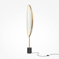 Stojací lampy - M MOD281FL-L33BS3K Stojací lampa Breeze 3000K 33W teplá bílá 1980lm mosaz hliník stmívatelná - MAYTONI