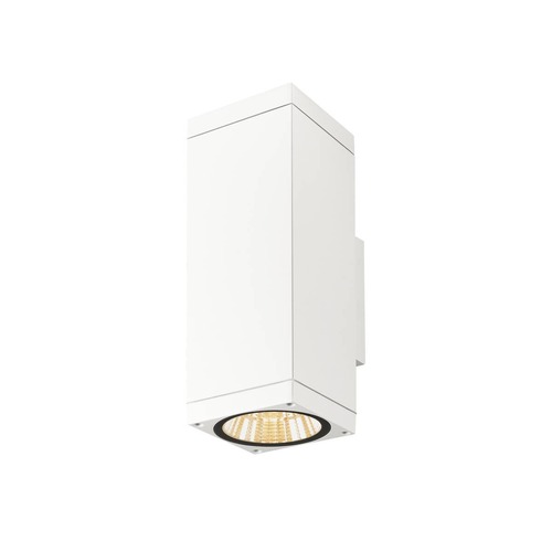 Nástěnná - LA 1010186 THEO PRO L nástěnné svítidlo pro povrchovou montáž, jednoduché, DALI, P1, obdélníkové, 2700 K, 10 W, 24°, bílé - BIG WHITE (SLV) - foto 1