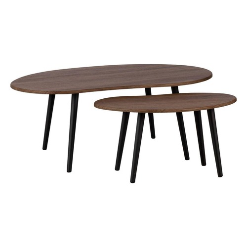 Ostatní - EG 424059 Stůl černá/hnědá 2 velikosti ALORAN 424059 - LIVING - foto 1