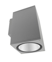 Nástěnná - IMPR 731184 Deko-Light nástěnné přisazené svítidlo - ShoreLine Pro hranaté, 33 W, DIM, 3000/4000 K, světlešedá