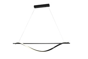 LED přívěšek - Závěsná LED lampa 17W Sand Black