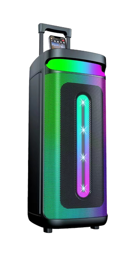 Mobilní a počítačové příslušenství Optonica - Přenosný reproduktor Bluetooth Party 2x8inch - foto 1