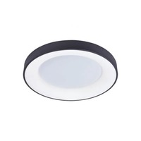 Kruhová - AZZ AZ4991 AKCE - Stropní svítidlo SANTANA TOP 60 CCT černé s dálk.ovládáním - AZZARDO