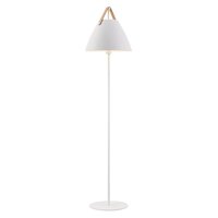 Stojací lampy - NOR 46234001 Stojací lampa Strap 1x40W E27 bílá - NORDLUX