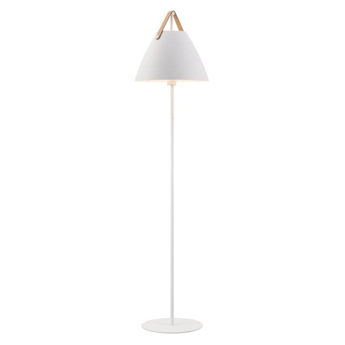 Stojací lampy - NOR 46234001 Stojací lampa Strap 1x40W E27 bílá - NORDLUX - foto 1