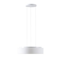 Kruhová - OS ERI73042 ERIS LE4 závěsné skleněné svítidlo bílá IP40 3000 K 35W LED - OSMONT