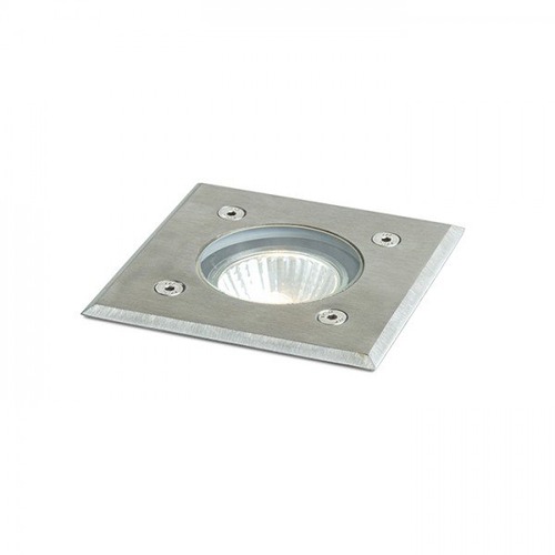 Zapuštěná - RED R13439 ORBU SQ 10 zápustná nerezová ocel 230V LED GU10 15W IP67 - RED - DESIGN RENDL - foto 1