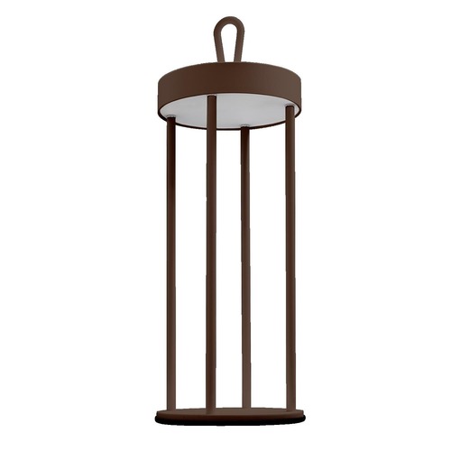 Na stůl - CEN ATHECO-033030 LED venkovní stolní lampa ATHENA nabíjecí USB 3000K IP54 hnědá - CENTURY - foto 1