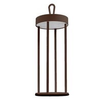 Na stůl - CEN ATHECO-033030 LED venkovní stolní lampa ATHENA nabíjecí USB 3000K IP54 hnědá - CENTURY