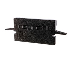 Krytky pro Al profily - IMPR 979132 Koncovka H-ET-01-15 černá 30 mm 2 ks - LIGHT IMPRESSIONS