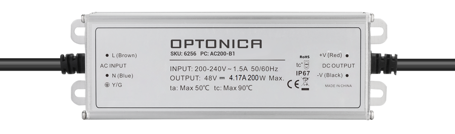 Voděodolný - Vodotěsný zdroj LED IP67 200W 48V 4.17 Záruka 3 roky - foto 1