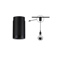 Svítidla - P 95553 URail univerzální adaptér pro závěs max. 100W 230V černá mat - PAULMANN