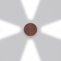 Nástěnná - AR T42104LW10 Effetto kruh 4 large beams rez - ARTEMIDE